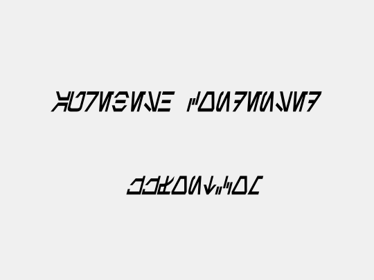 Aurebesh Condensed