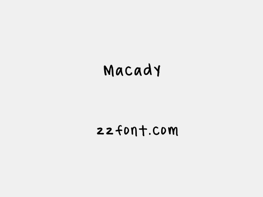 Macady
