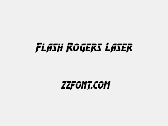 Flash Rogers Laser