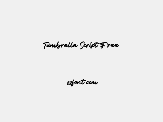 Tumbrella Script Free