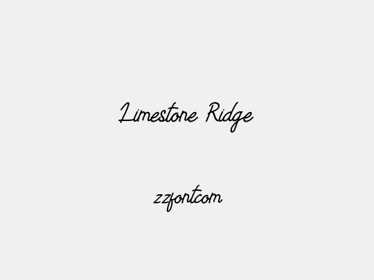 Limestone Ridge