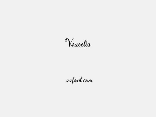 Vazeelia