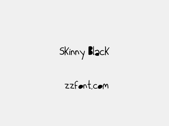 Skinny Black