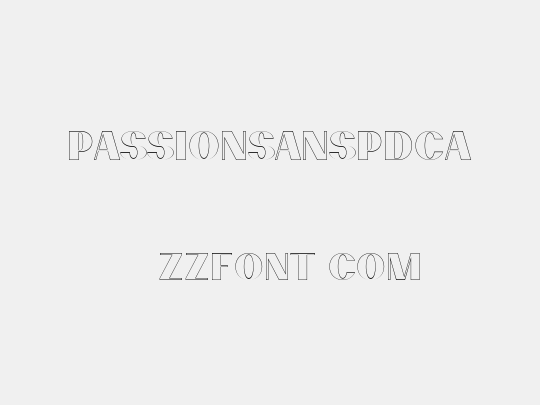 PassionSansPDca
