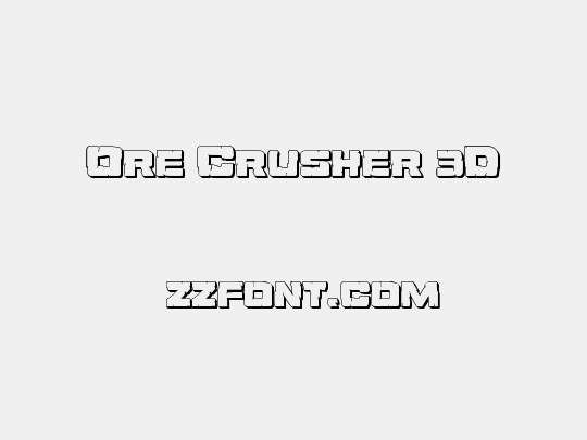 Ore Crusher 3D