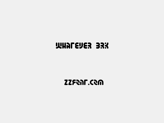 Whatever BRK