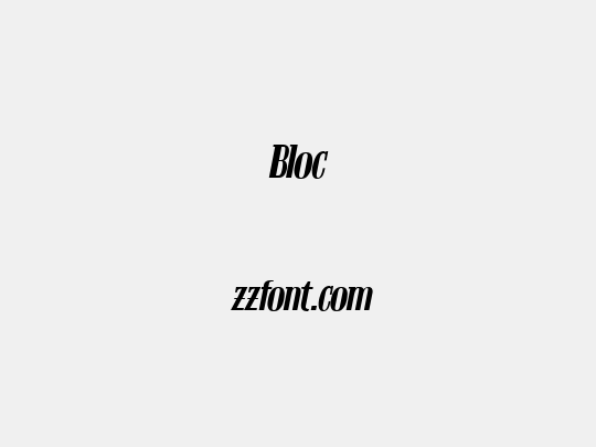Bloc