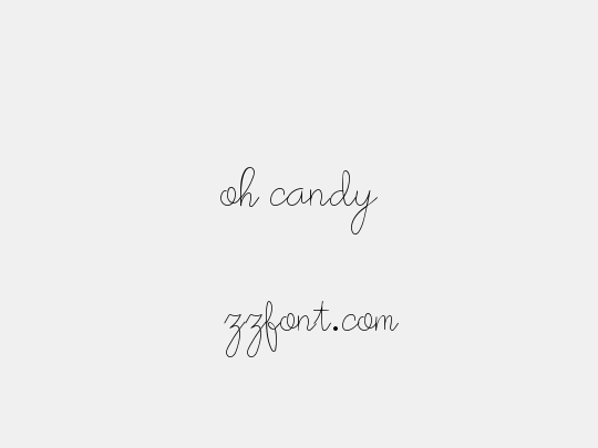 oh candy