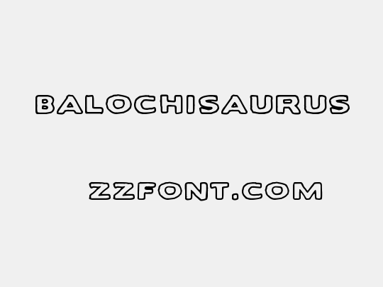 Balochisaurus
