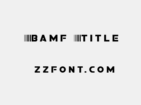 Bamf Title