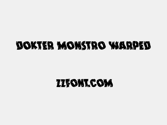 Dokter Monstro Warped