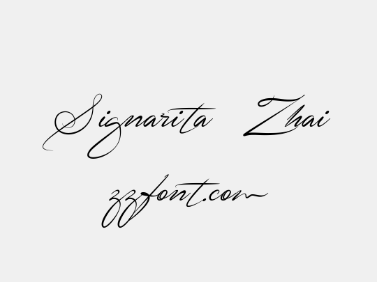 Signarita Zhai