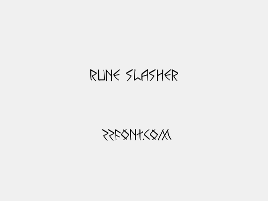 Rune Slasher