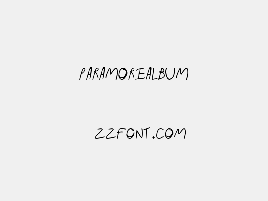 ParamoreAlbum