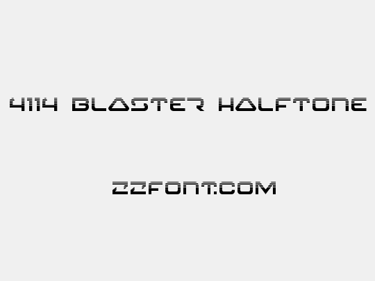 4114 Blaster Halftone