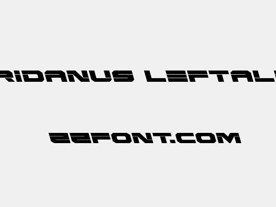Eridanus Leftalic