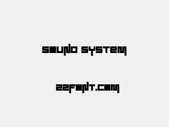 Sound System