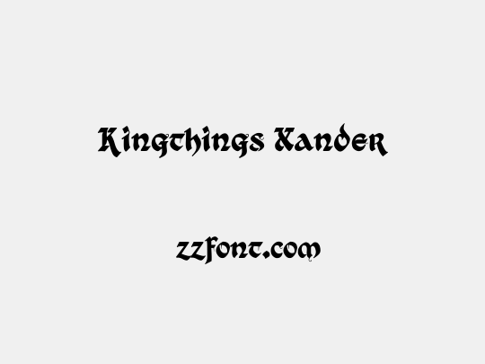Kingthings Xander