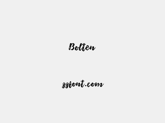 Bolten