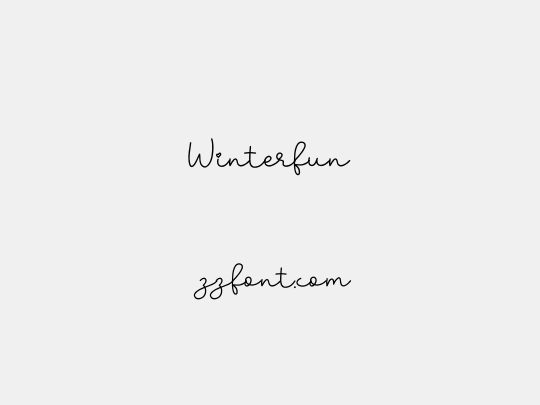 Winterfun