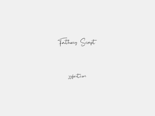 Fathony Script
