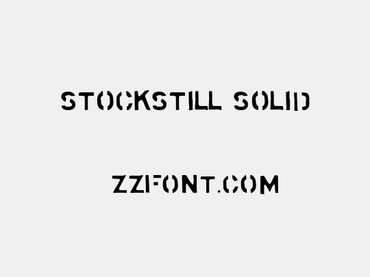 Stockstill Solid