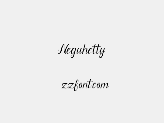 Neguhetty