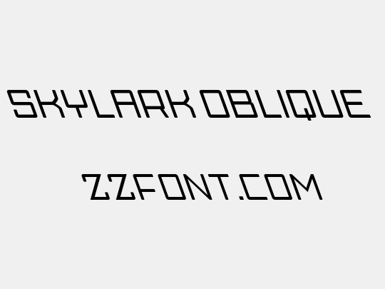 Skylark Oblique