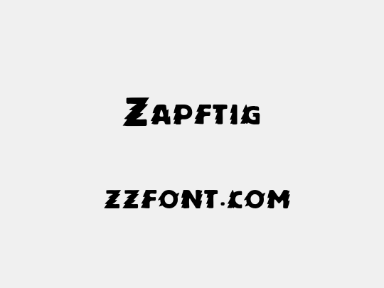 Zapftig