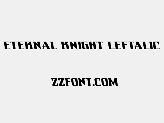 Eternal Knight Leftalic