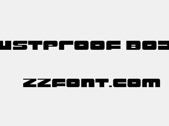 Rustproof Body