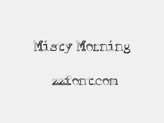 Misty Morning
