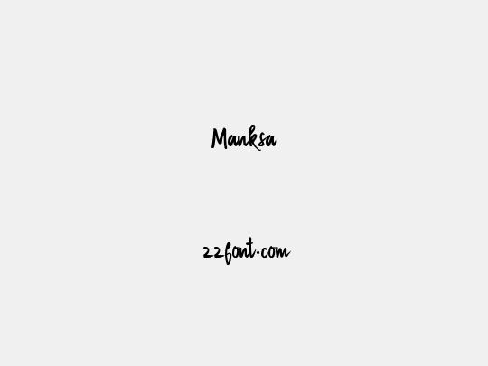 Manksa