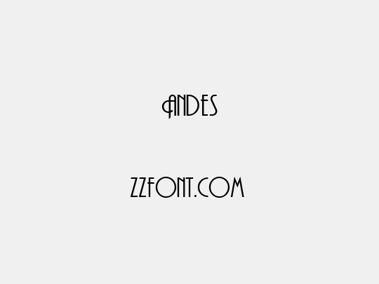 Andes