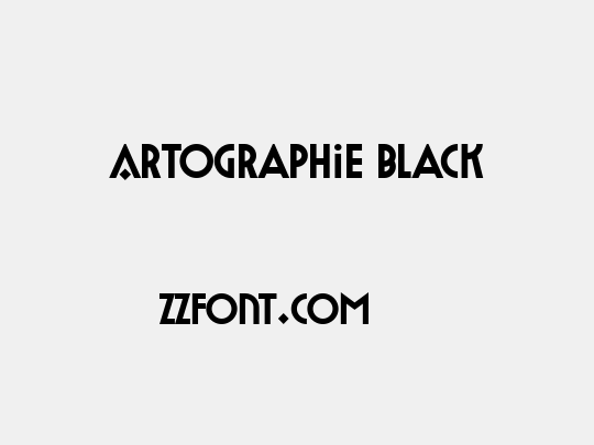 Artographie Black