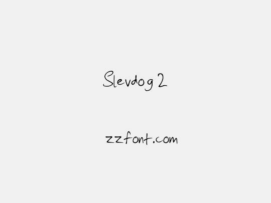 Slevdog 2