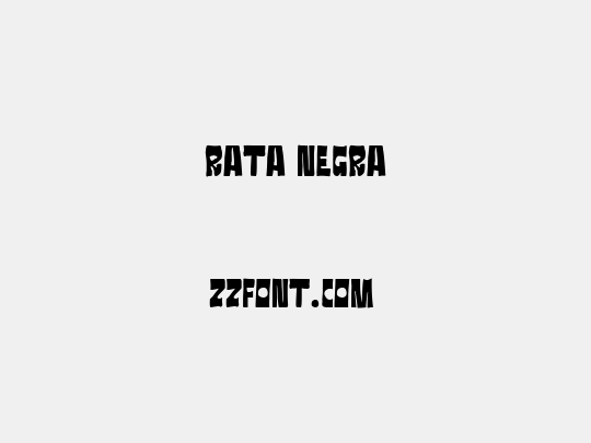 Rata Negra