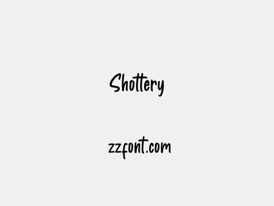 Shottery