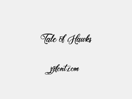 Tale of Hawks