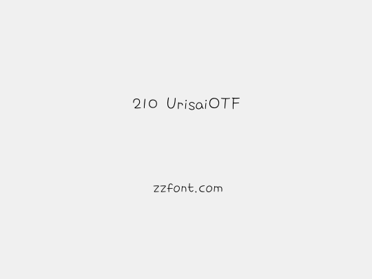 210 UrisaiOTF