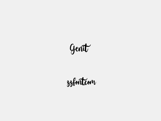 Genit