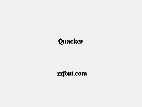 Quacker