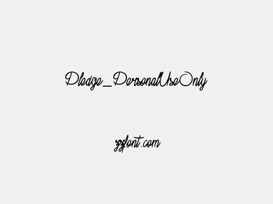 Pledge_PersonalUseOnly