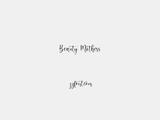 Beauty Mothers