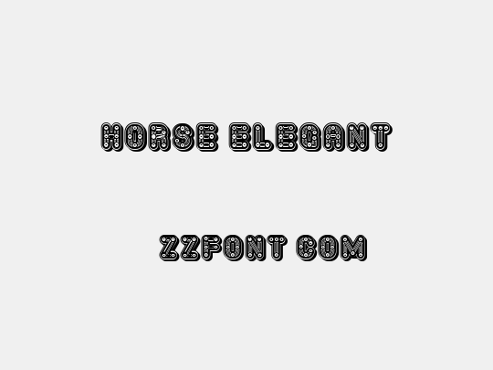 Horse Elegant