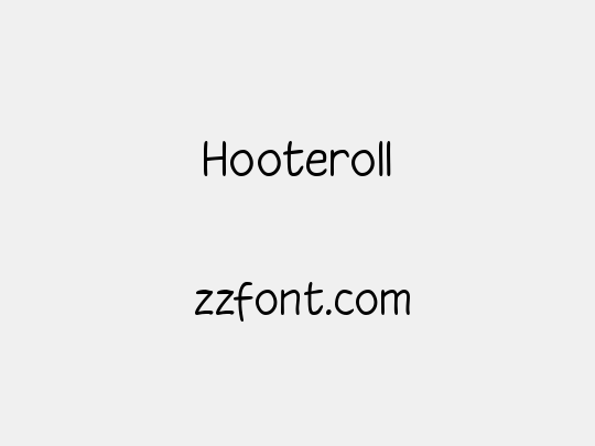 Hooteroll