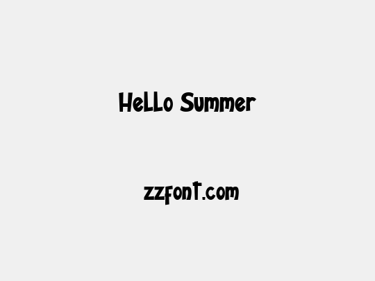 Hello Summer