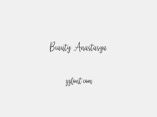 Beauty Anastasya