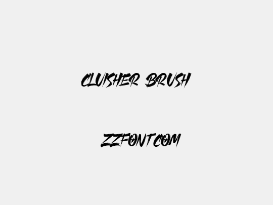 CLUISHER BRUSH