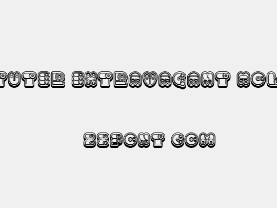 Computer Extravagant Hollow